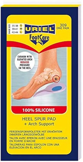 Uriel Foot Care Silicone Heel Spur Pad 309 Small