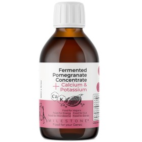 Milestone Vegan Fermented Pomegranate Concentrate + Calciu & Potassium x 300ml