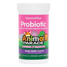 Naturesplus Animal Parade Probiotic 60 Chew Παιδικό συμπλήρωμα διατ... Naturesplus Animal Parade Probiotic 60 Chew Παιδικό συμπλήρωμα διατ...
