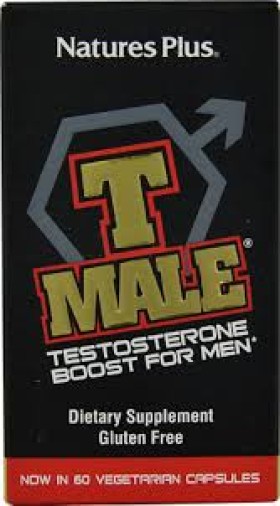 Naturesplus T Male 60 Caps, Συμπλήρωμα Ενίσχυση της Τεστοστερόνης