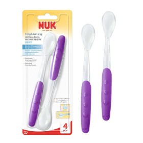 Nuk Easy Learning Feeding Spoon Soft 4m+ x 2 Pieces