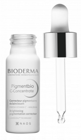 Bioderma Pigmentbio, ΟΡΟΣ ΒΙΤΑΜΙΝΗ C& AHA ΒΗΑ ΟΞΕΑ ΓΙΑ ΑΠΟΛΕΠΙΣΗ- ΠΡΟΛΗΨΗΣ ΓΗΡΑΝΣΗΣ ΚΑΙ ΜΕΙΩΣΗ ΚΑΦΕ ΚΗΛΙΔΩΝ 15ΜΛ