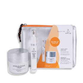 YOUTH LAB GLOW UP GIFT SET. INCLUDES YOUTH SHOT FOR EYES 15ML + WRINKLES ERASURE CREAM 50ML