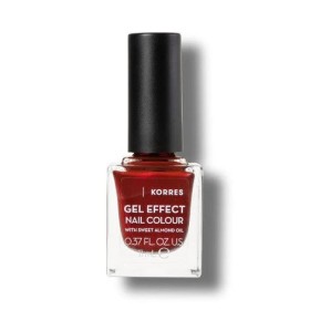 Korres Gel Effect Nail Colour With Sweet Almond Oil Velour Red 11ml No 58