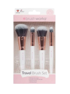 Brushworks Travel 4 Make-Up Brush Set