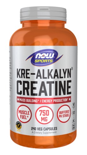 Now Sports Kre-Alkalyn Creatine 750mg 240 Capsules