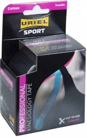 Uriel Sport Kinesiology Tape Black