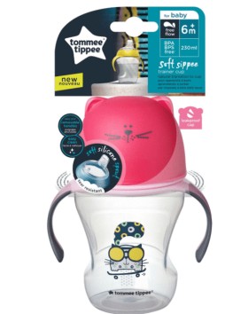 Tommee Tippee Soft Sippee Trainer Cup 6m+ x 230ml