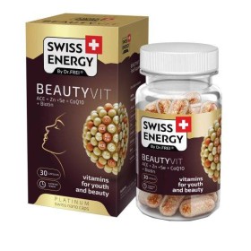 Swiss Energy BeautyVit Vitamins For Youth & Beauty x 30 Capsules