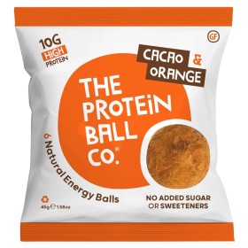 The Protein Ball Cacao & Orange 6 Pieces 45g