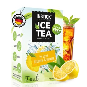 Instick Powdered Drink Mix Ice Tea Lemon - 12sticks