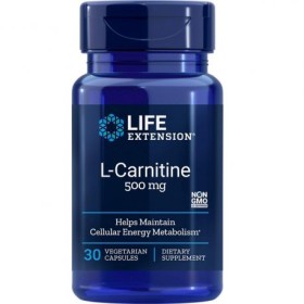 Life Extension L- Carnitine 30 Vegetable Capsules