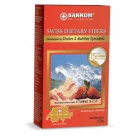 Sankom Swiss Dietary Fibres Stawberry 1 week pack 125g