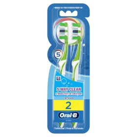 Oral B 5 Way Clean 40 Medium 2s