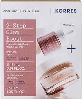 Korres Apothecary Wild Rose 2step Glow Boost Set