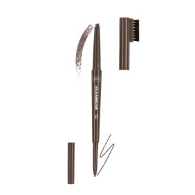Wibo 3in1 Eyebrow Stylistbrow Pencil 1 Soft Brown, Μολύβι Φρυδιών 3...
