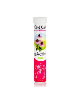 IgActive Cold Care Vitamin C 1000mg + Echinacea + Zinc 20 Effervescent Tablets