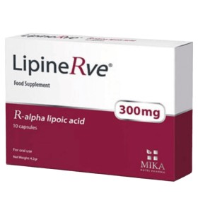 LipineRve R-Alpha Lipoic Acid 300mg 30 Capsules LipineRve R-Alpha Lipoic Acid 300mg 30 Capsules