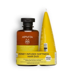 Apivita Honey Infused Softness Hair Duo ( Shampoo 250ml + Conditioner 150ml )