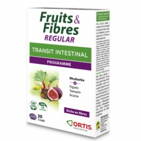 Ortis Fruit & Fibers Regular x 30 Tablets