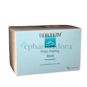 FLORODERM PHYTO- PEELING MASK, HELPS REDUCE OILINESS AND PIMPLES 75g