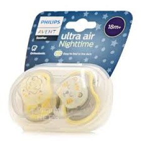 Philips Avent Ultra Air Nighttime Glow (Yellow) 18M+ 2Pcs