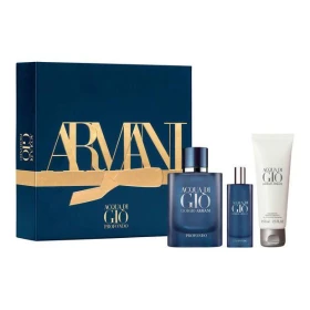 GIORGIO ARMANI ACQUA DI GIO SET EAU DE PARFUM 75ml 15ml SHOWER