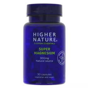 Higher Nature Super Magnesium 300mg 30 Capsules