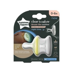 Tommee Tippee Soother Night Time 0-6m x 2 Pieces