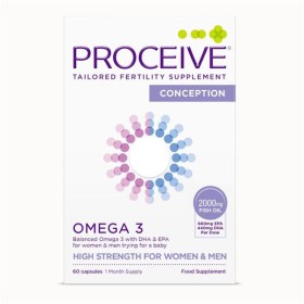 Proceive Conception & Pregnancy Omega 3 x 60 Capsules