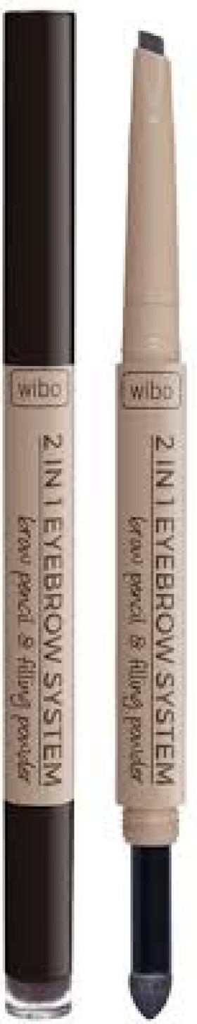 Wibo 2in1 Eyebrow System 02, Σετ Φρυδιών 2 Σε 1 Που Συνδυάζει Πούδρ...