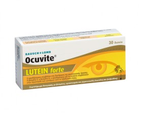 BAUSCH & LOMB OCUVITE LUTEIN FORTE 30TABLETS