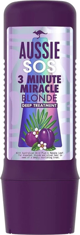 Aussie SOS 3 Minute Miracle Treatment Blonde 225ml