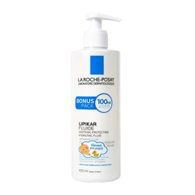 LA ROCHE-POSAY LIPIKAR FLUIDE, SOOTHING PROTECTING HYDRATING FLUID. FOR SENSITIVE SKIN. BABIES, CHILDREN AND ADULTS BONUS PACK 400ML