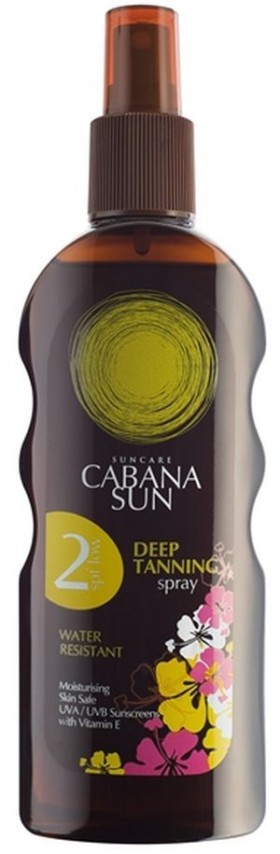 Cabana Sun Deep Tanning Oil Spray SPF2 200ml