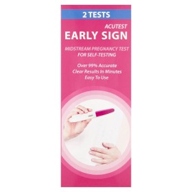 Acutest Early Sign Pregnancy Test 2s
