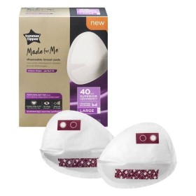 TOMMEE TIPPEE MADE FOR ME DISPOSABLE DAILY ABSORBENT BREAST PADS LARGE 40PIECES