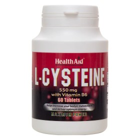 Health Aid L-Cysteine 550mg x 60 Tablets - With B6