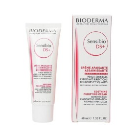 BIODERMA SENSIBIO DS+, SOOTHING PURIFYING CREAM FOR SENSITIVE SKIN ASSOCIATING IRRTIATION, REDNESS AND SQUAMES 40ML 