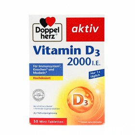 Doppelherz Vitamin D 2000 IU x 45 Tablets