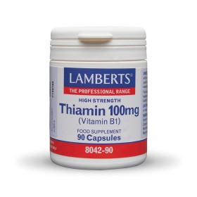 Lamberts Θειαμίνη (Βιταμίνη B1) υψηλής ισχύος 90 Κάψουλες Lamberts Θειαμίνη (Βιταμίνη B1) υψηλής ισχύος 90 Κάψουλες