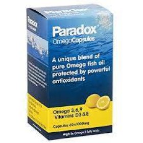PARADOX OMEGA 3 6 & 9, 60 CAPSULES