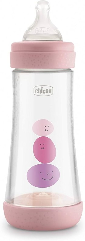 Chicco Bottle P5 Intui Flow 4m+ 300ml Pink Chicco Bottle P5 Intui Flow 4m+ 300ml Pink