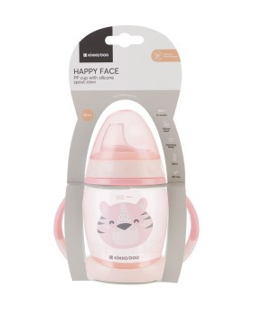 Kikka Boo PP Cup Happy Face Pink 200ml