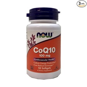 Now Coenzyme Q10 100mg x 50 Softgels