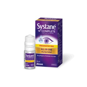 Systane Complete Λιπαντικές Οφθαλμικές Σταγόνες Χωρίς Συντηρητικά 10ml