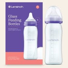 Lansinoh Feeding Bottle 1m+ 60ml Natural Wave