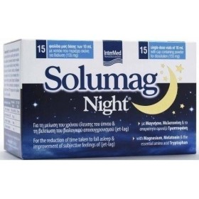 INTERMED SOLUMAG NIGHT 15 AMPOULES, SUPPLEMENT FOR INSOMNIA