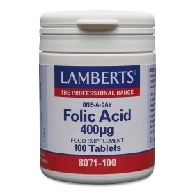 Lamberts Folic Acid 400μg, ΦΟΛΛΙΚΟ ΟΞΥ 100ΧΑΠΙΑ