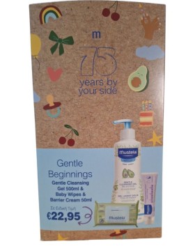 Mustela Gentle Begginings Box, Σετ Βασικής Φροντίδας Για Νεογνά Και...